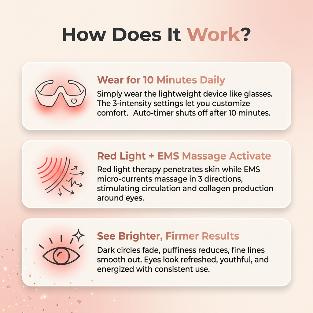 Lisiora™ LumiLift Eye Massager